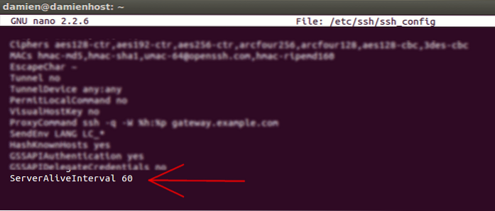 Cómo mantener activas las conexiones SSH en Linux