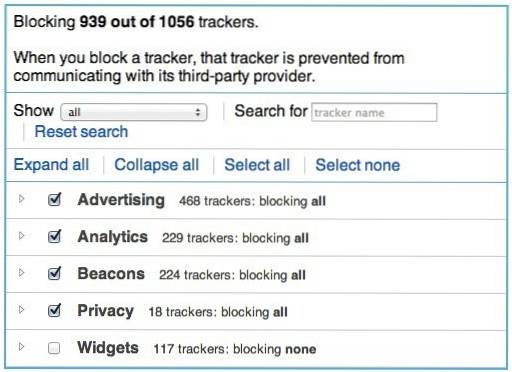 Comment savoir quel type de données les sites Web effectuent un suivi auprès de vous
