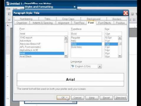 How to Layout a Book with OpenOffice.org Part 1