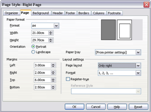 Come impaginare un libro con OpenOffice.org Parte 3
