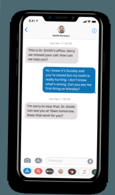 how to leave a message for a missed call