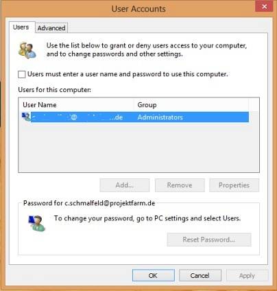 How to Log In Into a Windows 8 Computer Automatically