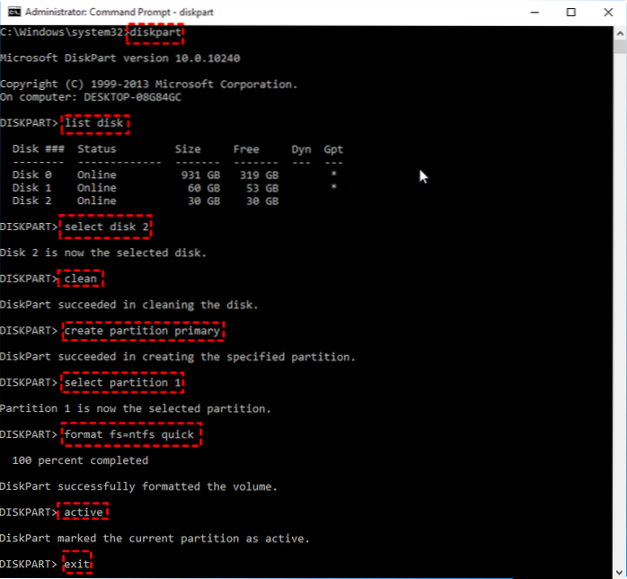 How To Make Windows 10 Bootable USB Via Command Prompt