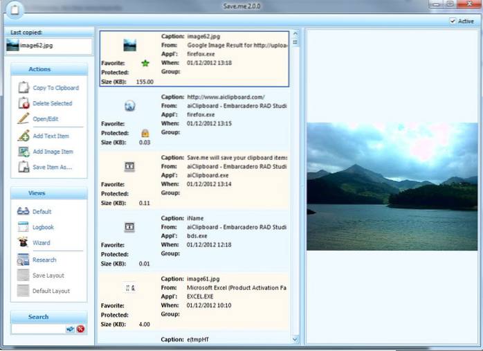 Come gestire la cronologia degli appunti in Windows 8