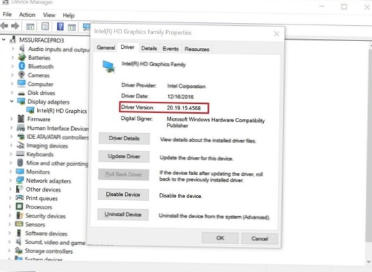Sådan installeres Intel Graphics Windows 10 DCH-drivere manuelt