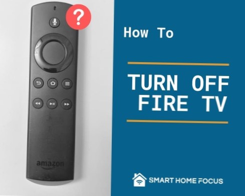 How to Manually Turn Off Your Amazon Fire TV Stick