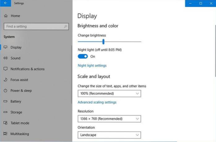 Cum să optimizați rezoluția, scalarea și aspectul în Windows 10