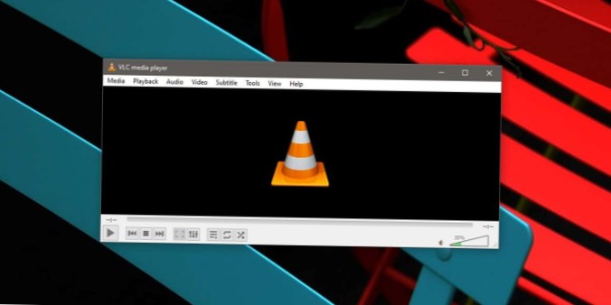 Så här pausar du VLC-spelaren när den minimeras i Windows 10