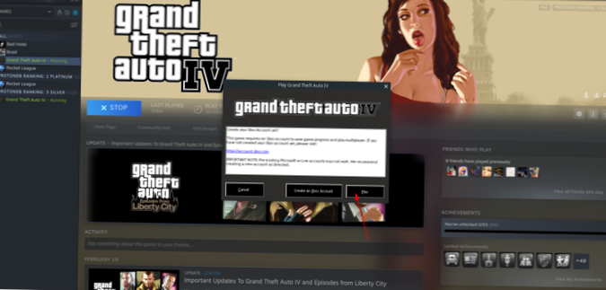 How to play Grand Theft Auto 4 on Linux