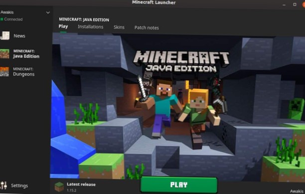Comment jouer à Minecraft sur Linux