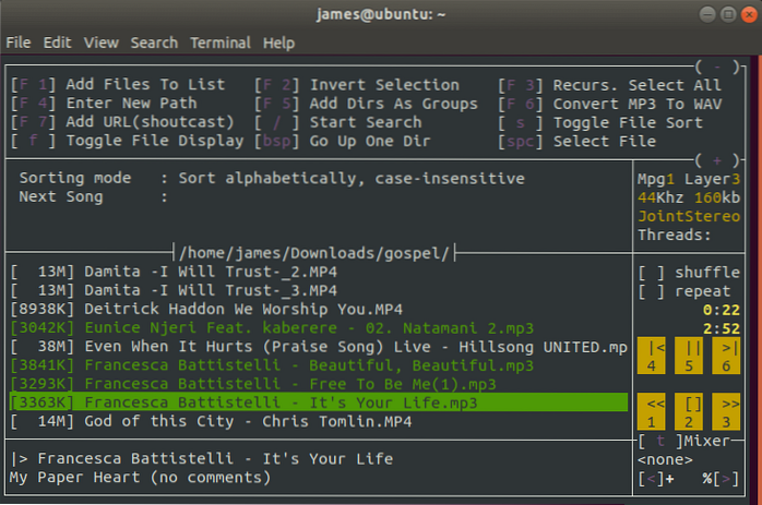 How to Play MP3s From The Linux Command Line