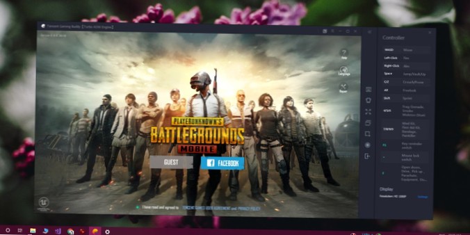 Jak hrát PUBG Mobile v systému Windows 10