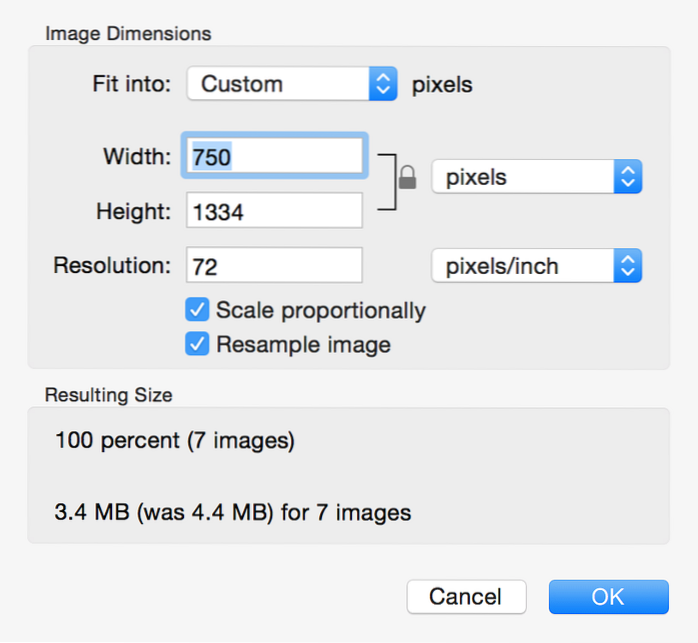 So ändern Sie die Größe von Fotos auf einem Mac schnell