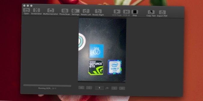 Cómo leer y copiar texto en la pantalla en macOS