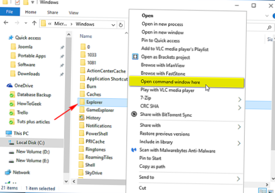 Sådan genopbygges ikoncachen på Windows 10