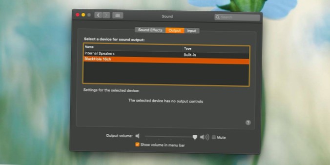 Comment enregistrer la sortie du haut-parleur sur macOS