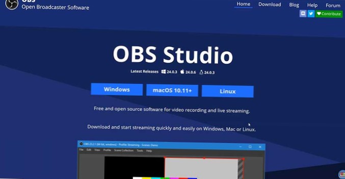 Sådan optages skærmen med OBS på Windows 10