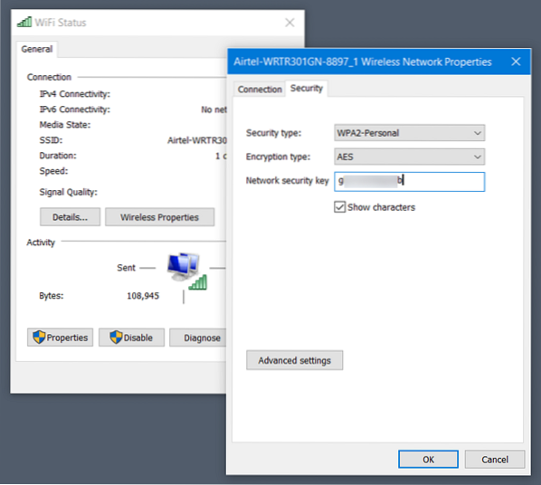 Come recuperare una password WiFi in Windows