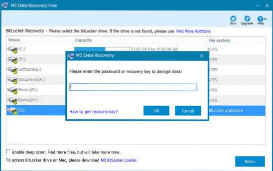 How to recover Bitlocker encrypted Drive Data (Corrupted/Damaged)