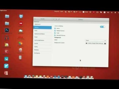 Cómo volver a habilitar los iconos del escritorio en Elementary OS