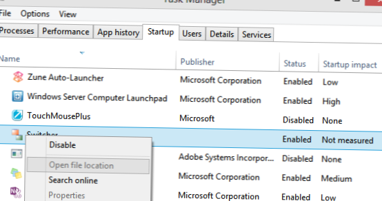 Sådan fjernes døde emner fra opstart i Jobliste på Windows 10