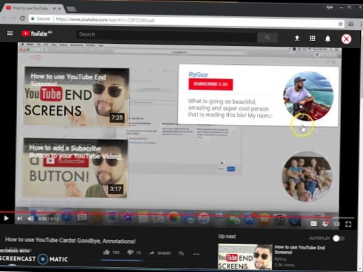 hvordan man fjerner anbefalede videoer fra youtube i slutningen