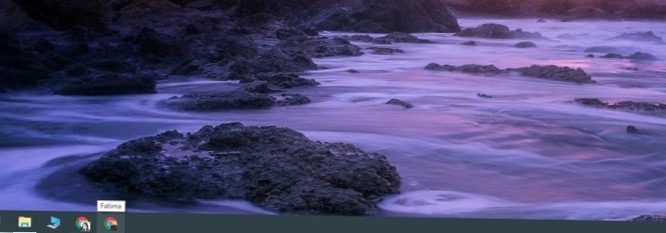 Jak zmienić nazwę przypiętych elementów paska zadań w systemie Windows 10