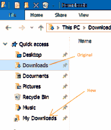 How To Rename Quick Access Shortcuts In Windows 10 File Explorer - Vrogue