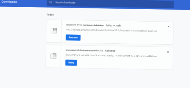 jak obnovit stahování v chrome po vypnutí