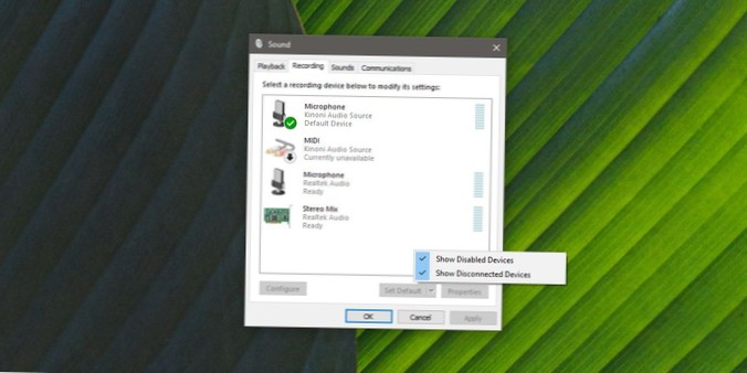 Jak směrovat zvuk počítače na volání Skype v systému Windows 10