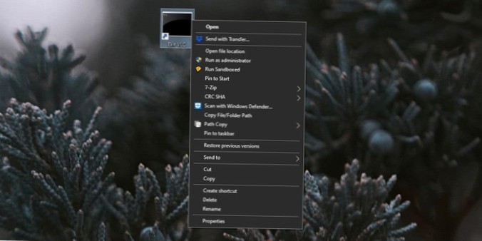 Comment exécuter un script Batch à partir de la barre des tâches ou du menu Démarrer sous Windows 10