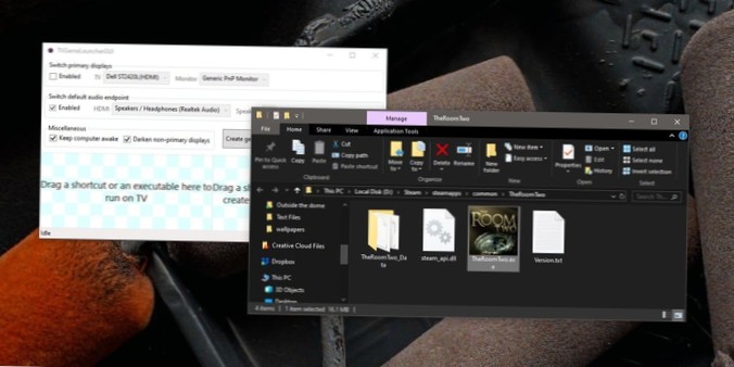 Jak spustit aplikaci na konkrétním monitoru v systému Windows 10