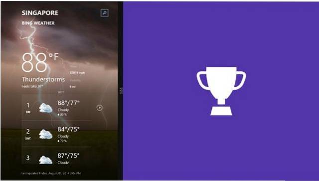 How to Run Desktop and Native Apps Simultaneously on Windows 8