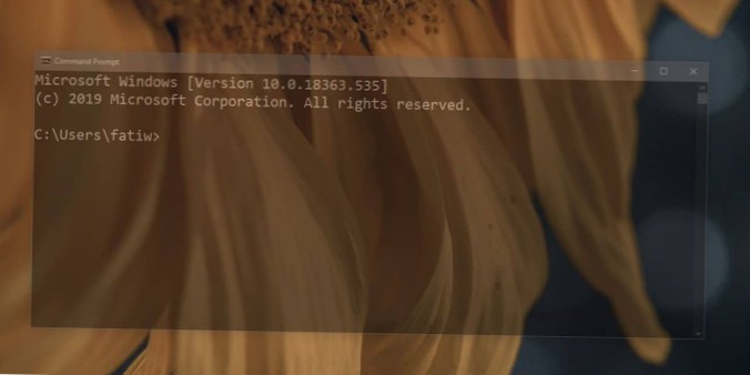 Cómo ejecutar scripts por lotes invisibles en Windows 10