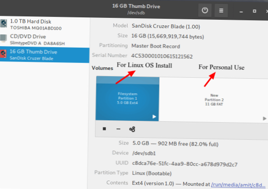 How to run Linux from a USB flash drive