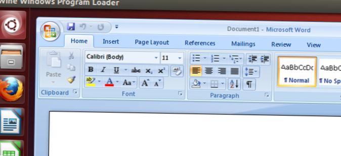 Hur man kör Microsoft Word på Linux