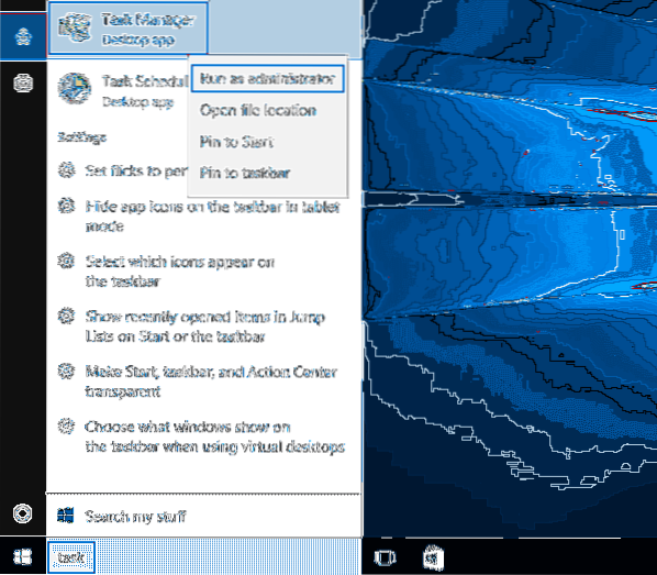 How to Run Task Manager as Administrator in Windows 10