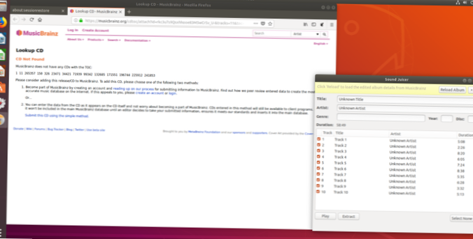 How To Save Music CDs To Your Linux PC With Sound Juicer