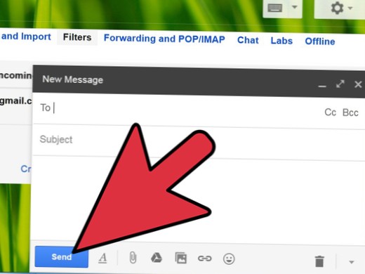 Wie speichere ich meine Notizen in Google Mail?