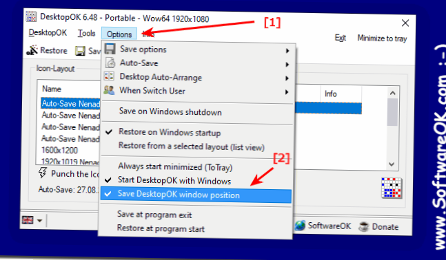 Jak zapisać pozycję systemu Windows w systemie Windows 10