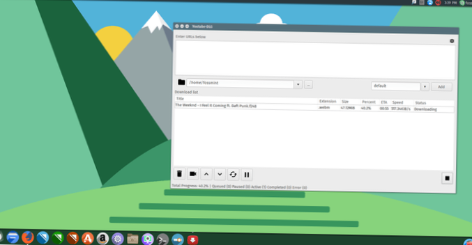 Sådan gemmes YouTube-videoer med YouTube-DL GUI på Linux