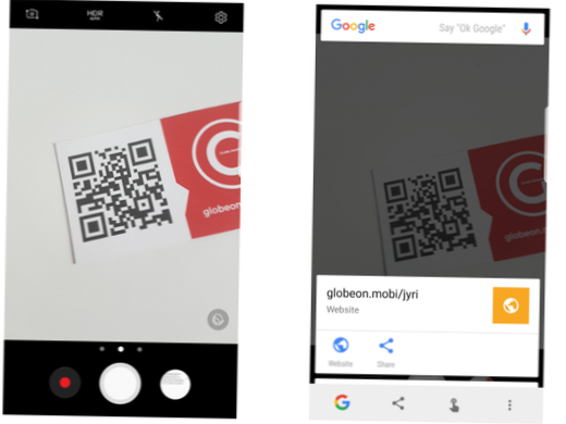 How to scan a QR code on Android