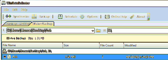 How To Schedule Backup And Synchronization Tasks In Windows