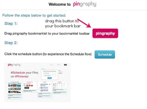 Hoe pins op Pinterest te plannen met behulp van Pingraphy