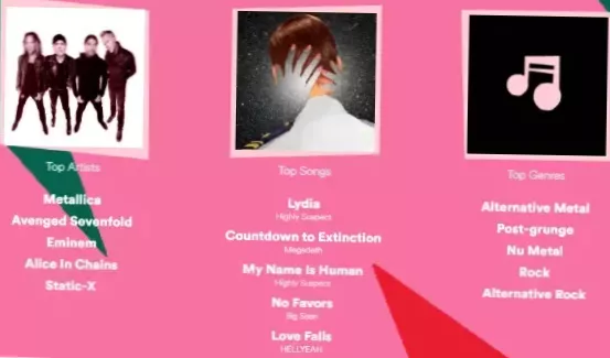 como ver as músicas menos tocadas no spotify