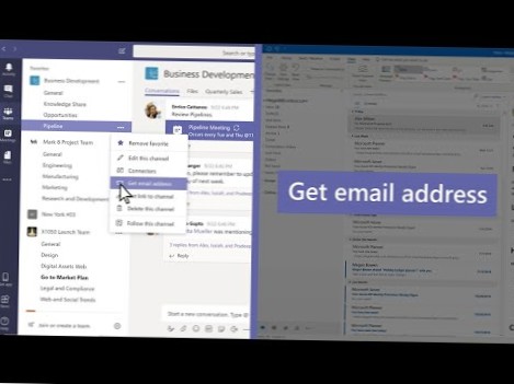 Cum să trimiteți un e-mail la un canal Microsoft Teams