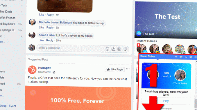 hvordan man sender tilpassede gifs på facebook messenger
