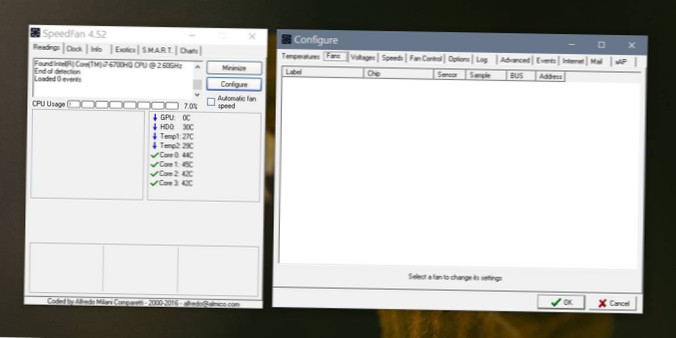 Jak nastavit vlastní rychlost ventilátoru na počítači se systémem Windows 10