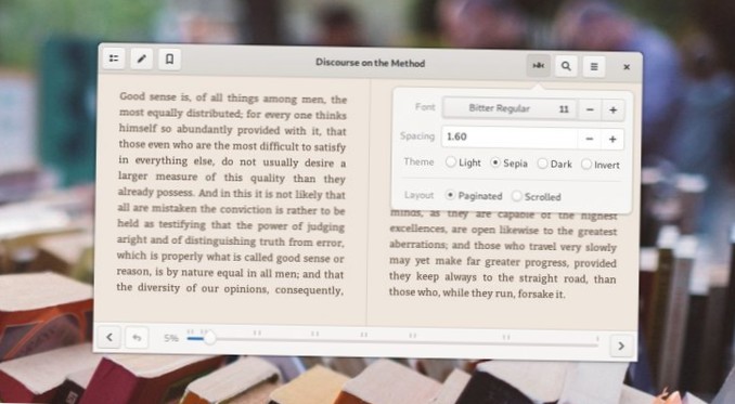 How to set up the Foliate eBook reader on Linux