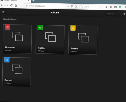 Hvordan sette opp Lychee Photo management-verktøyet på Linux